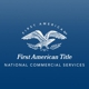 First American Title Insurance Company - National Commercial Services - Closed