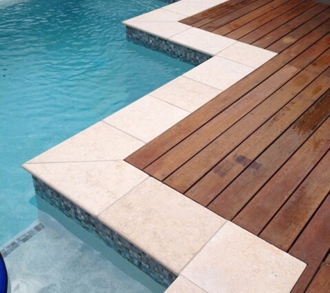 Grand Paving Pty Limited - Crows Nest, NSW. Grand Paving Tiling & Timber Decking Pool Surround & Patio