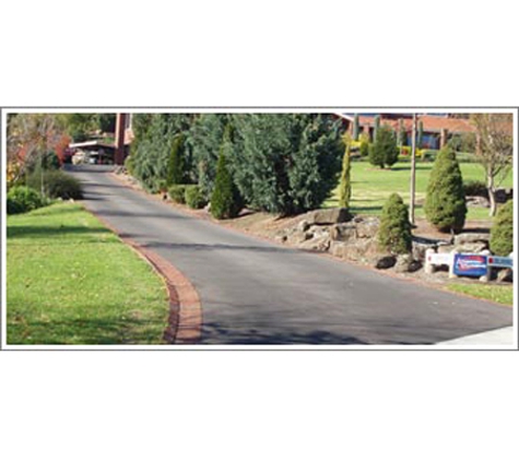 Asphalt & Civil Construction P/L - Montrose, VIC. Circular Asphalt Driveway, Brick Paver Edging - Kilsyth South