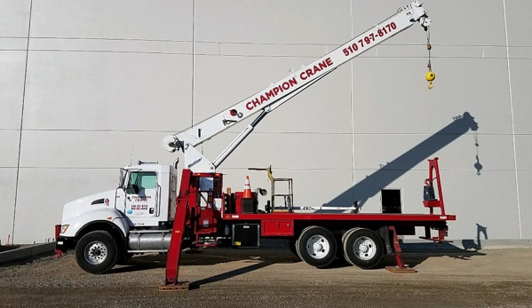 Champion Crane-A Division Of Economy Sign Inc. - Newark, CA. Our new 26 ton