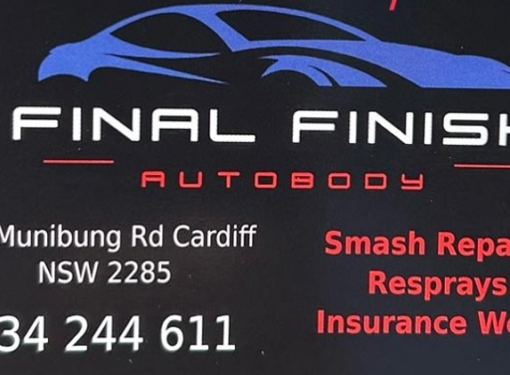Final Finish Autobody - Cardiff, NSW