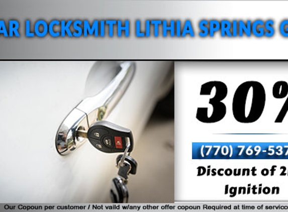 Car Locksmith Lithia Springs - Lithia Springs, GA