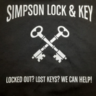 Simpson Lock and Key