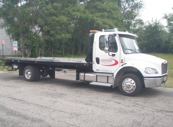 CERTIFIED TOWING AND RECOVERY,LLC - Paterson, NJ