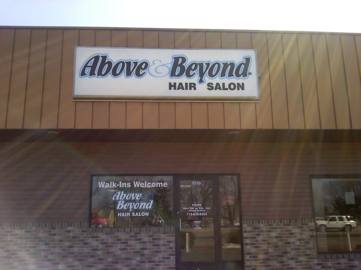 Above Beyond Hair Salon 1039 N Hastings Way Eau Claire
