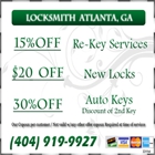 Car Locksmith Atlanta