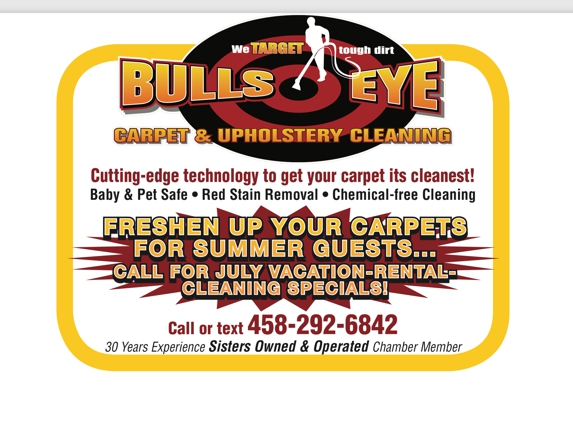 Bullseye Carpet & Upholstery Cleaning Inc - Sisters, OR