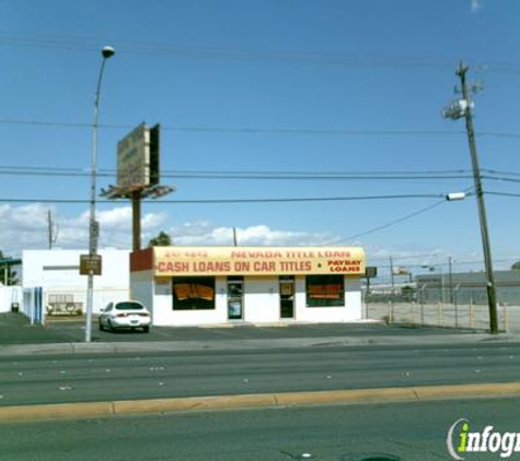 Nevada Title and Payday Loans,  Inc. - Las Vegas, NV