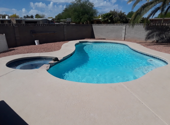 Stewart's Pool Plastering and Repair - Tucson, AZ. Sweet Job !