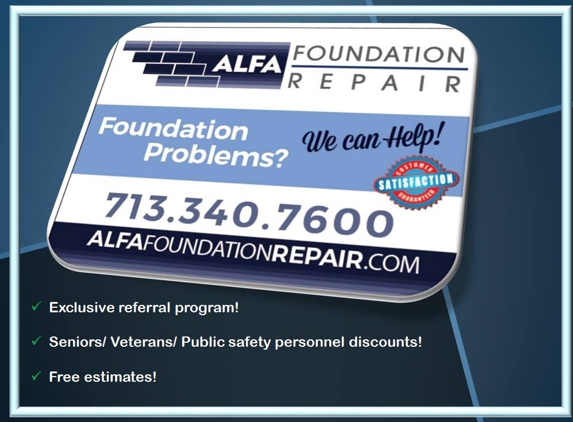 Alfa Foundation Repair - Tomball, TX