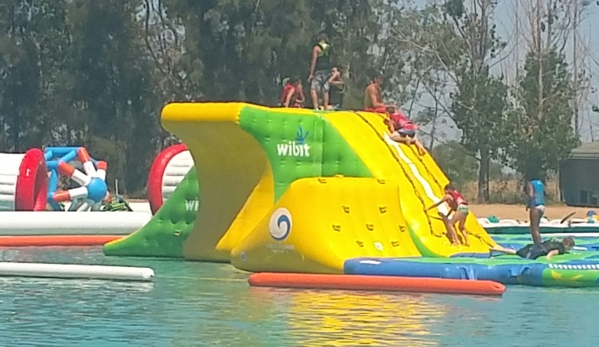 Wake Island Watersports - Pleasant Grove, CA. The floating obstacle course