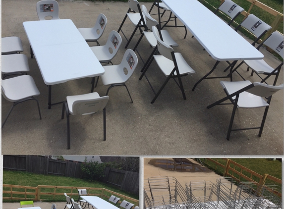 Richmond Express Party Rentals: kids & adults party Chairs & tables - Richmond, TX