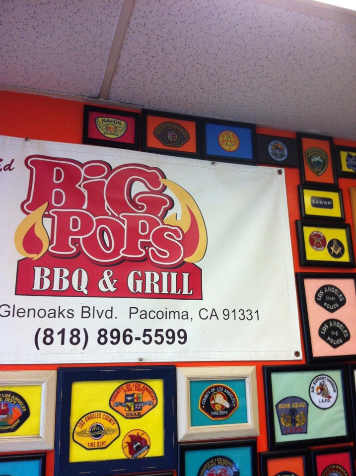 Big pops bbq sale