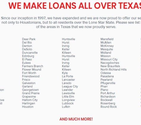 Liberty Loan Co - Houston, TX