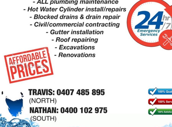 Nathan Izbicki Plumbing - Geilston Bay, TAS