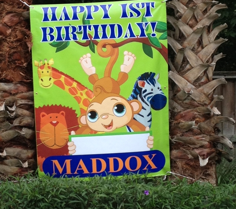 Texas Marking Products - Spring, TX. Custom Banners