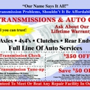 A-1 Transmissions & Auto Care - Auto Transmission