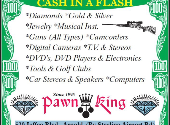 Pawn King - Arnold, MO