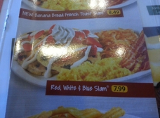 Denny's  Super Slam™ 7.99 