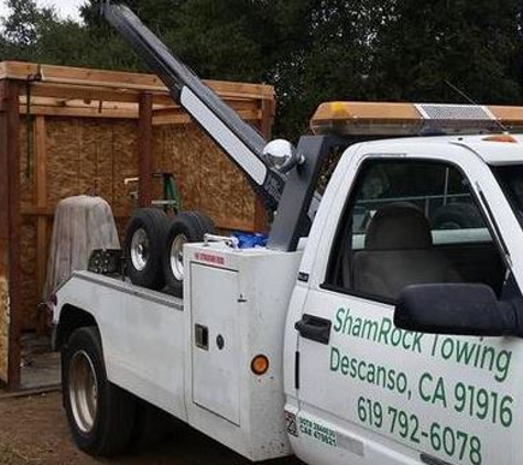 Shamrock Towing, LLC - Descanso, CA