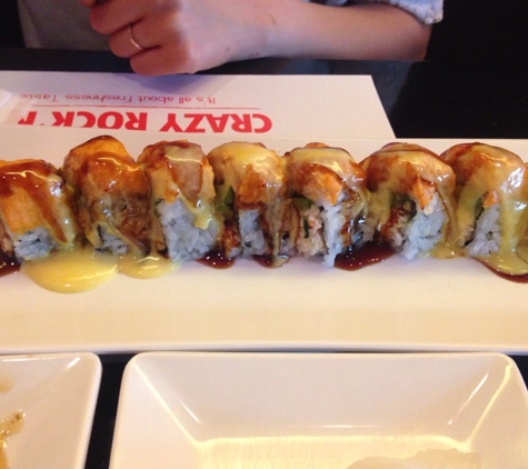 Crazy Rock'n Sushi - Los Angeles, CA. Baked salmon roll