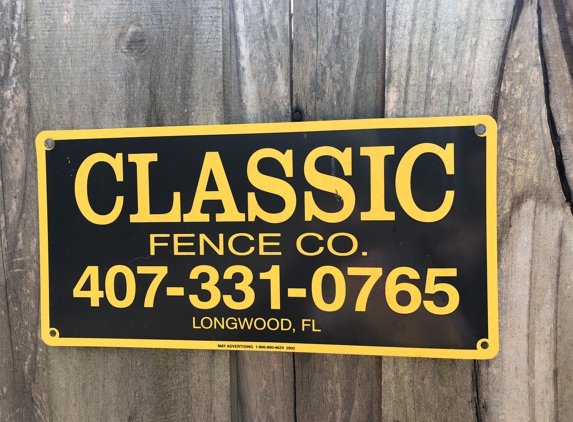 Classic Fence Of Central Florida, Inc. - Longwood, FL