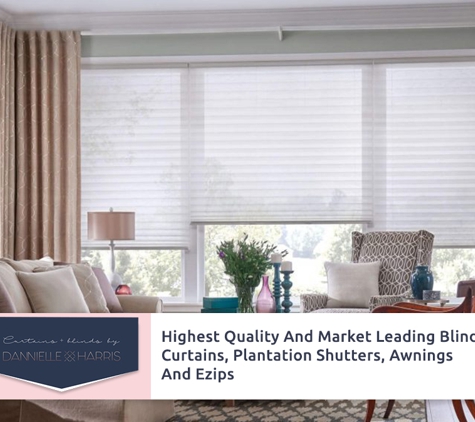 curtains and blinds by Dannielle Harris - Blairgowrie, VIC. Highest Quality And Market Leading Blinds, Curtains, Plantation Shutters, Awnings And Ezips