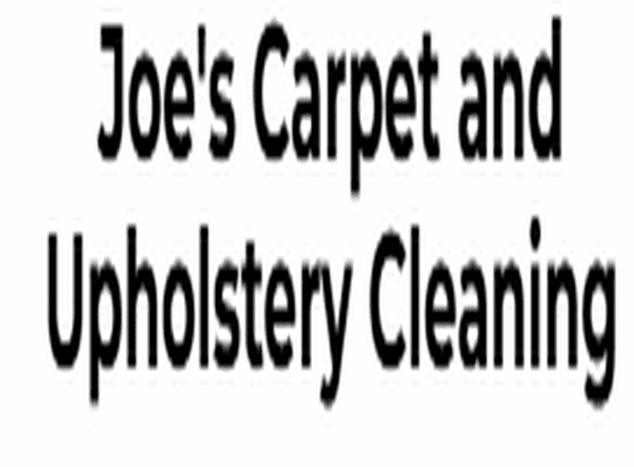 Joe's Carpet and Upholstery Cleaning