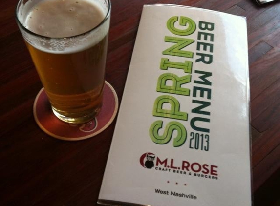 M.L.Rose Craft Beer & Burgers - Nashville, TN