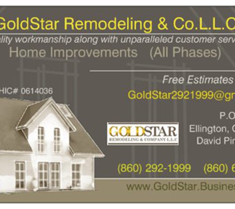 Goldstar Remodeling & Co llc - Ellington, CT