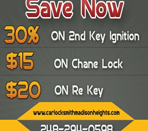 Car Locksmith Madison Heights - Madison Heights, MI