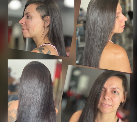 Salon X Change - Austin, TX. Tape in hair extensions