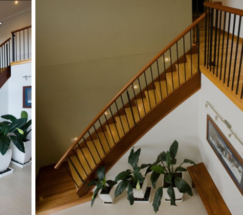 CPR Staircases - Whitebridge, NSW. Our Beautiful Grand Stair Case & Balustrading Adds A Touch Of Glamour To Any Home