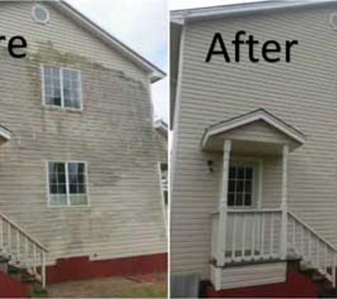 Anthony Cleaning Service - Levittown, NY. Power washing houses patio fence deck