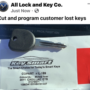 A-All Lock & Key Co Inc - Saint Louis, MO