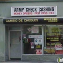 Army Check Cashing - Check Cashing Service