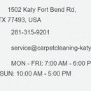 Carpet Cleaning Katy - Carpet & Rug Cleaners