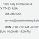 Carpet Cleaning Katy