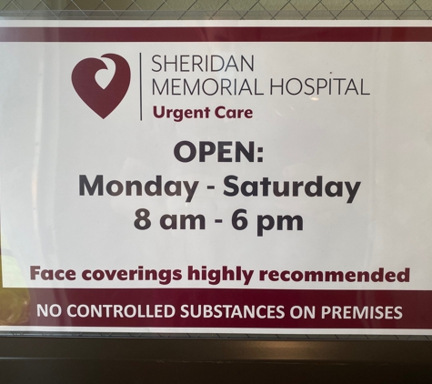 Urgent Care at Sheridan Memorial Hospital - Sheridan, WY