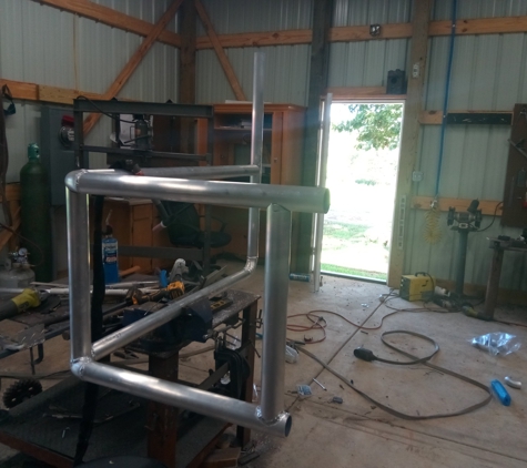 Gladeville Welding - Lebanon, TN. Aluminum handrail fabrication