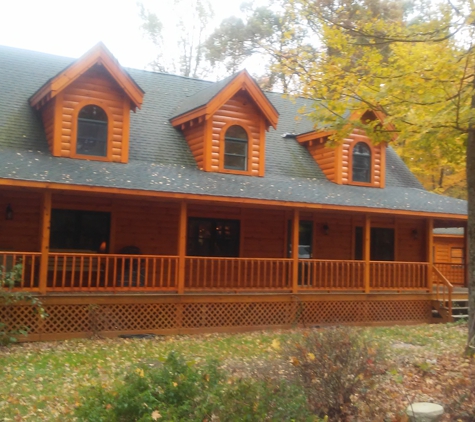 Log Home Center & Supply - Noblesville, IN. Refinished Cabin