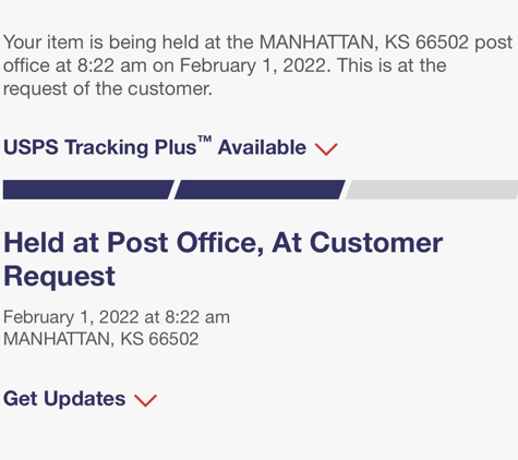 United States Postal Service - Manhattan, KS