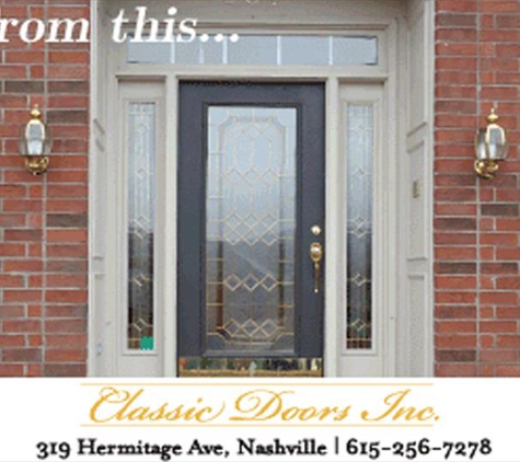 Classic Doors, Inc. - Nashville, TN