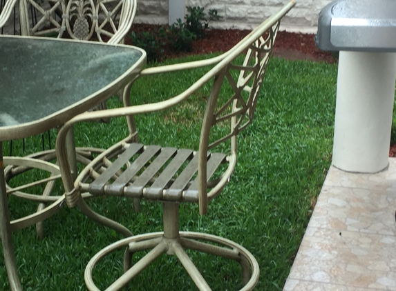 Service Choice Lawn & Pest Control - Fort Lauderdale, FL. This was my beautiful grass before