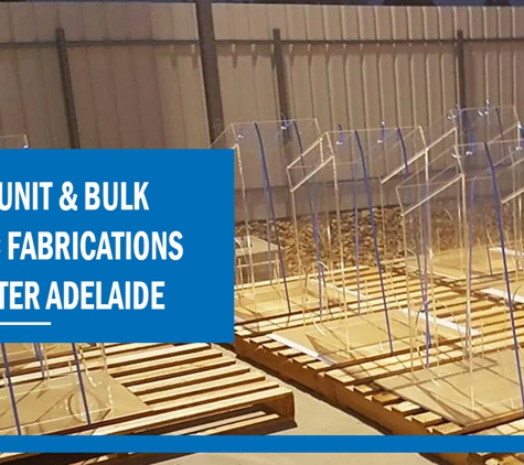 Prodigy Design Plastics - Edinburgh, SA. Single-Unit & Bulk  Acrylic Fabrications in Greater Adelaide.