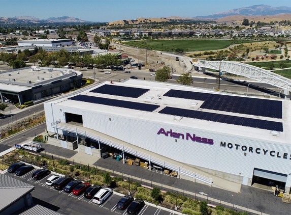 Synergy Power - Livermore, CA. Arlen Ness Motorcycles Solar Installation