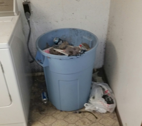 Koble Investments - Wausau, WI. Trash in laundry room