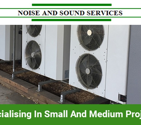 Noise and Sound Services - St Ives, NSW. Specialising In Small And Medium Projects