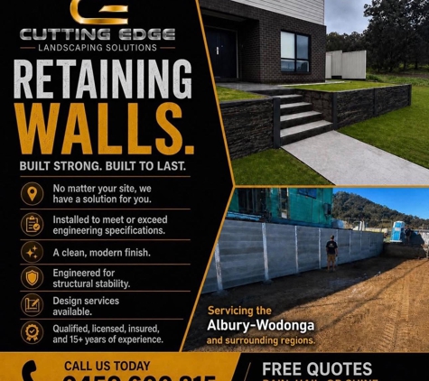 Cutting Edge Landscaping Solutions - Kiewa, VIC