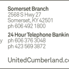 United Cumberland Bank